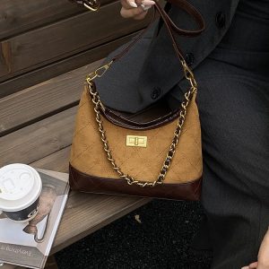 2025 Winter PU Moto Underarm Shoulder Crossbody Bag